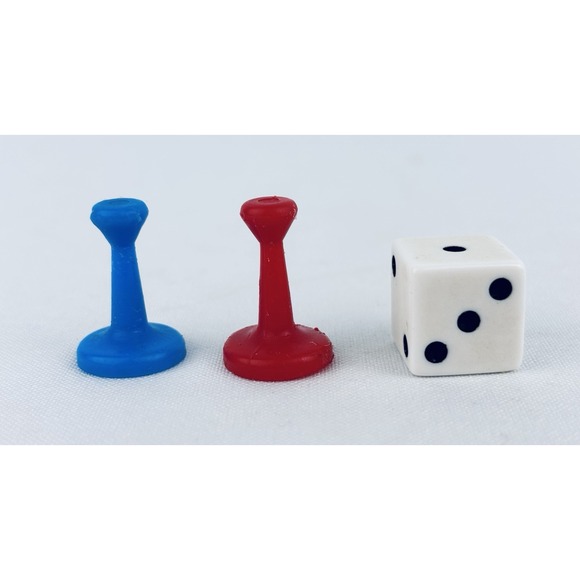 Milton Bradley Other - 1974‎ Easy Money Milton Bradley Game Original Replacement Parts - Pieces Dice